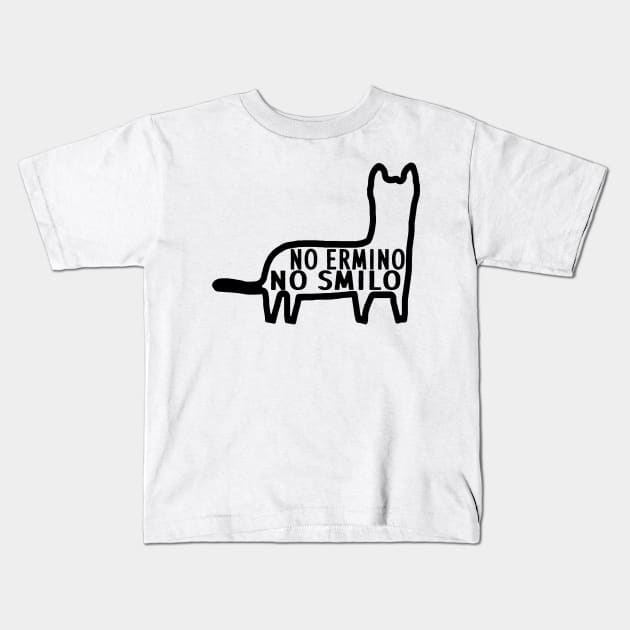 Ermine group ferret women girls design Kids T-Shirt by FindYourFavouriteDesign